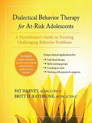 cover image of Dialectical Behavior Therapy for At-Risk Adolescents